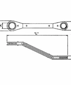 Wright Tool Wright 1/4" X 5/16" Ratcheting Box Wrench 12 Pt. Offset Reverse 9424 -Gearwrench-sale 16238 2 xfr6g53rhciazidi