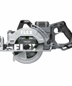 Flex Power Tools FLEX 24V 7-1/4" Rear-Handle Circular Saw Kit (10.0Ah Stacked) FX2141R-1J