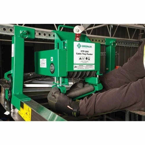 Greenlee 200lb Motorized Cable Tray Feeder CTF-200 4 Greenlee 200lb Motorized Cable Tray Feeder CTF-200 - Image 2