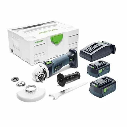 Festool 18V Cordless AGC 18-115 Grinder Plus 4-1/2" (5.2Ah) Kit 576823 - Image 2