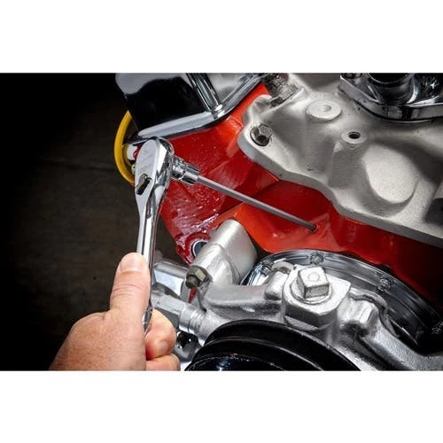 Gearwrench Tools Gearwrench 7 Piece 3/8" Long Length Hex Bit SAE Socket Set 82537 - Image 3