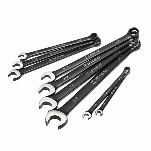 Crescent Tools Crescent 9 Pc. X10 12 Point Long Pattern Combination SAE Wrench Set CCWS9BS - Image 2