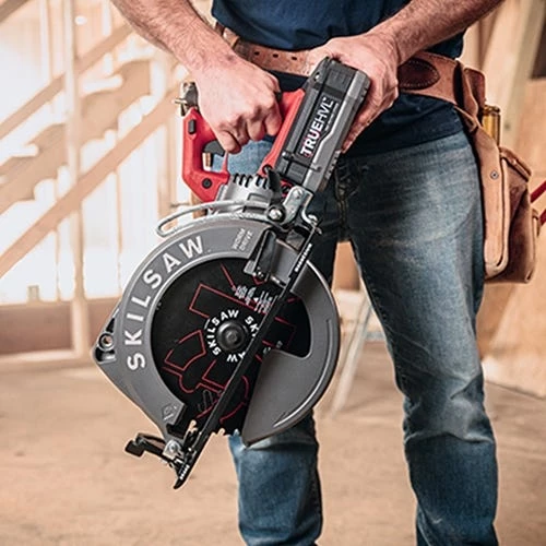 Skilsaw 10-1/4" TRUEVHL Cordless Worm Drive Saw (Bare Tool) SPTH70M-01 - Image 3