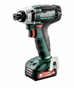 Metabo Tools Metabo 12V PowerMaxx SSD 12 Impact Wrench Kit (2.0Ah) 601114520