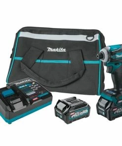 Makita Tools Makita 40V Max XGT 4-Speed Impact Driver (2.5Ah) Kit GDT01D