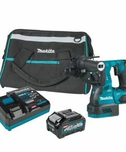 Makita Tools Makita 40V Max XGT 1-1/8" AVT SDS-PLUS Rotary Hammer (4.0Ah) Kit GRH01M1