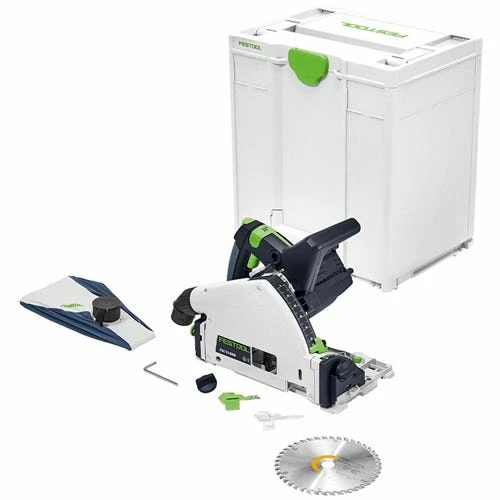 Festool 18V Cordless 6-1/4" TSC 55 KEB-F-Basic Cordless Track Saw W/ Kickback Stop (Tool Only) 576717"
