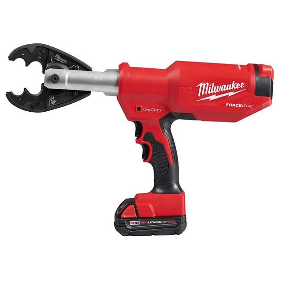 Milwaukee Tools Milwaukee M18 FORCE LOGIC 6T Pistol Utility Crimper O-D3 Kit 2977-22O - Image 2