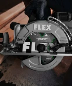Flex Power Tools FLEX 24V 7-1/4" Rear-Handle Circular Saw Kit (10.0Ah Stacked) FX2141R-1J 8 Flex Power Tools FLEX 24V 7-1/4" Rear-Handle Circular Saw Kit (10.0Ah Stacked) FX2141R-1J -Gearwrench-sale 3