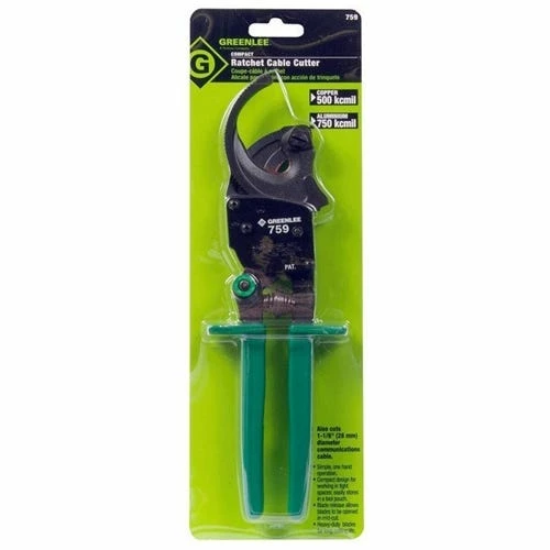 Greenlee 11-3/4" One Hand Ratchet Cable Cutters 760 - Image 3