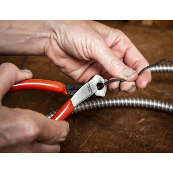 Crescent Tools Crescent 4" Mini Dipped Handle End Nipper Pliers 4MECNDG 5 Crescent Tools Crescent 4" Mini Dipped Handle End Nipper Pliers 4MECNDG - Image 3
