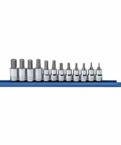 Gearwrench Tools Gearwrench 12 Piece 3/8" Hex Bit Metric Socket Set 80580