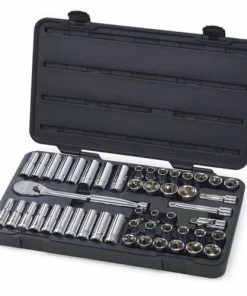 Gearwrench Tools GearWrench 49 Piece 1/2" SAE Metric Socket Set 80700D