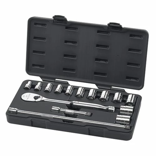Gearwrench Tools GearWrench 15 Piece 1/2" SAE Socket Set 80706
