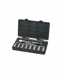 Gearwrench Tools Gearwrench 23 Piece 1/2" SAE Standard & Deep Socket Set 80707