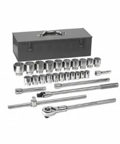 Gearwrench Tools Gearwrench 27 Piece 3/4" SAE 12 Point Socket Set 80880