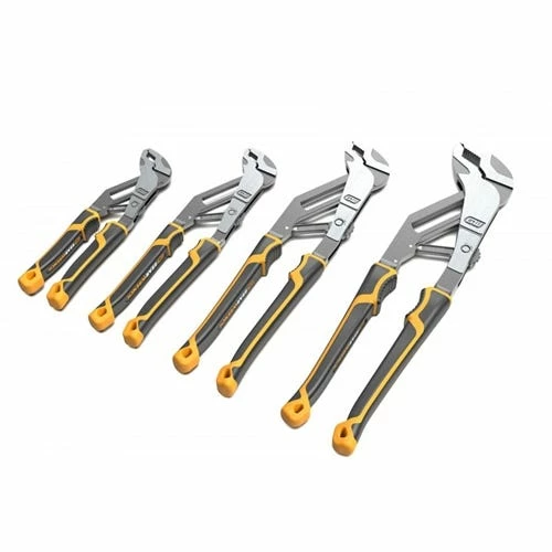 Gearwrench Tools Gearwrench 4 PC. Pitbull Auto-Bite Tongue & Groove Dual Material Plier Set W/ K9 Jaws 82594C