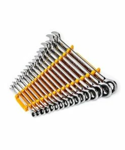 Gearwrench Tools Gearwrench 16 Pc. 90-Tooth 12 Point Metric Combination Ratcheting Wrench Set 86928