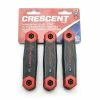 Crescent Tools Cresent 3 Pc. Folding SAE/Metric/Torx Dual Material Key Set Black CHK3PC