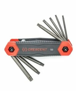 Crescent Tools Crescent 8 Pc. Folding Torx Dual Material Key Set CHKFT8