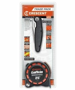 Crescent Tools Crescent 2PC. Shockforce Measure & Cut Set CTTKAP