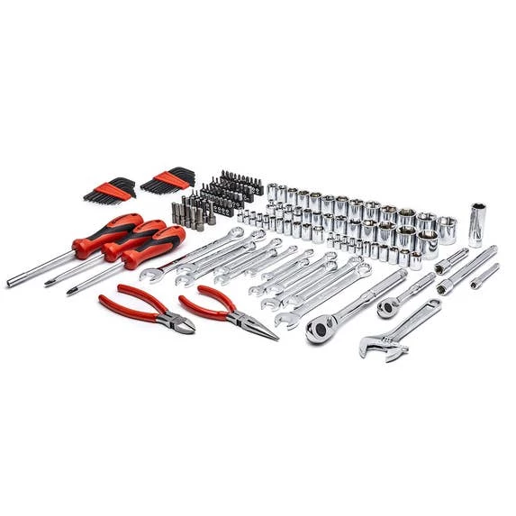 Crescent Tools Crescent 150 Pc. 1/4" & 3/8" Drive 6 Point SAE/Metric Professional Tool Set CTK150 - Image 2