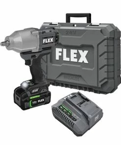 Flex Power Tools Flex 24V 1/2" High Torque Impact Wrench Kit (5.0Ah) FX1471-1C
