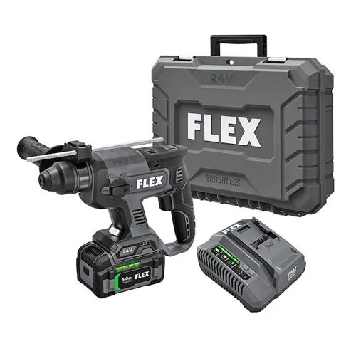 Flex Power Tools Flex 24V 7/8" SDS-Plus Rotary Hammer (5.0Ah) Kit FX1531-1C
