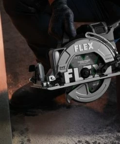 Flex Power Tools FLEX 7-1/4" Rear Handle Circular Saw (Tool Only) FX2141R-Z 9 Flex Power Tools FLEX 7-1/4" Rear Handle Circular Saw (Tool Only) FX2141R-Z -Gearwrench-sale fx2141r 1j flex 7 1 4in rear circular saw 22 0201 action hero 2