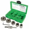 Greenlee Quick Change Stainless Steel Hole Cutter Kit 660