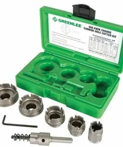 Greenlee Quick Change Stainless Steel Hole Cutter Kit 660