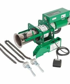 Greenlee UT10-2S Cable Puller Package W/ Chain Mount - 10;000lb. 6901