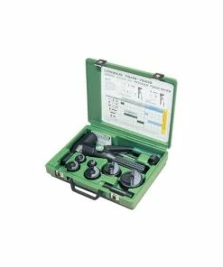 Greenlee Knockouts Hydraulic 8 Ton Manual Slug-Buster 1/2"-2" Kit 7906SB