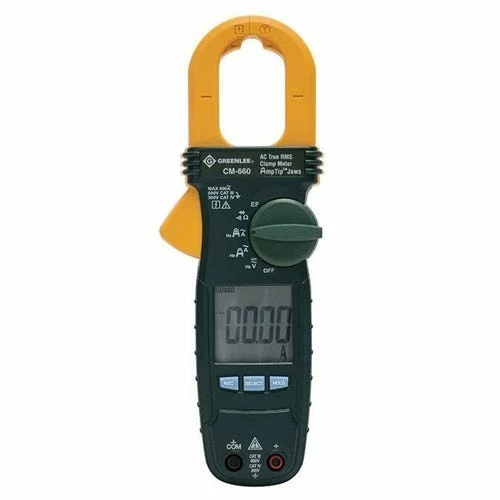Greenlee AMP AC TRUE RMS CLAMP METER CALIBRATED CM-660
