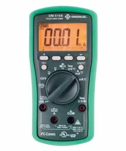 Greenlee ESM Series Professional Plant Digital Multimeter - Calibrated DM-510A-C
