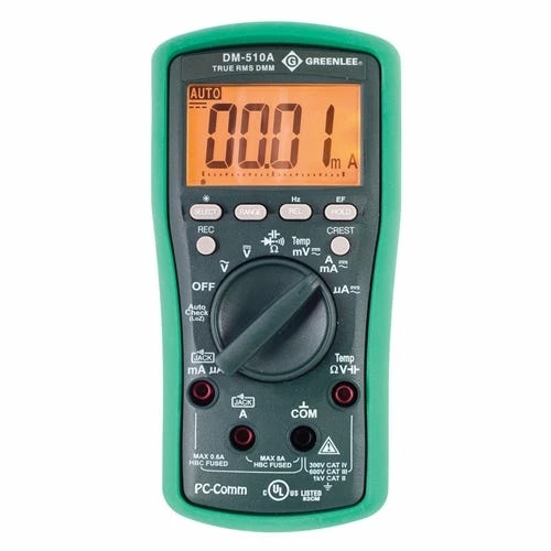 Greenlee ESM Series Professional Plant Digital Multimeter DM-510A