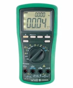 Greenlee ESM Series Digital Multimeter - Calibrated DM-830A-C