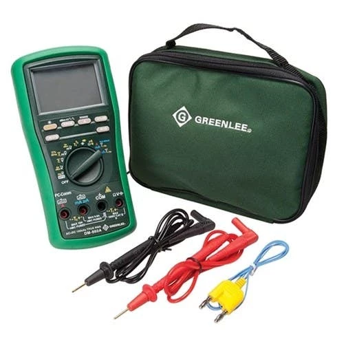 Greenlee ESM Industrial 500;000 Count Digital Multimeter - Calibrated DM-860A-C