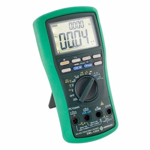 Greenlee ESM 43K Digital Logging Meter DML-430A 3 Greenlee ESM 43K Digital Logging Meter DML-430A
