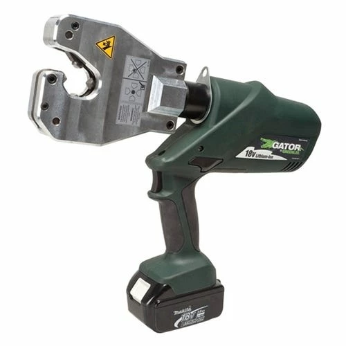 Greenlee 18V Gator 6 Ton DieLess Crimper Quad-Point Open Head Kit EK06ATCL11