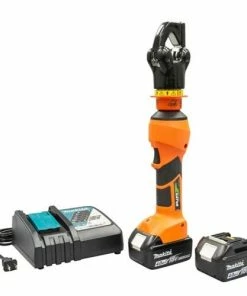 Greenlee 18V Gator 6 Ton Insulated Crimper W/ 6ID Head Kit EK6IDCVX11