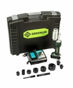 Greenlee 18V Gator 7 Ton Knockout Tool Kit Speed Punch 1/2-2" LS50L11SBSP
