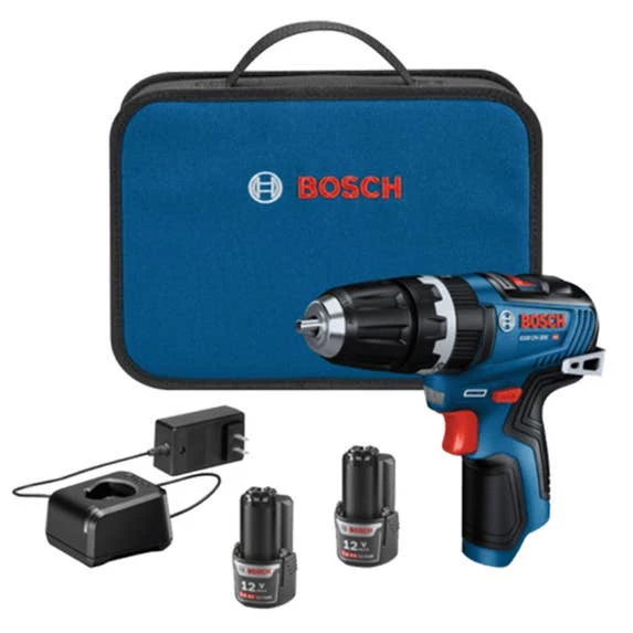 Bosch 12V Brushless 3/8" Hammer Drill/Driver Kit GSB12V-300B22