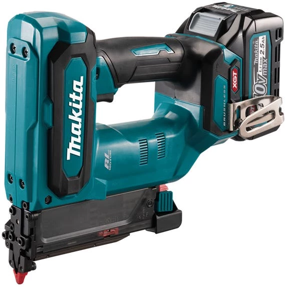 Makita Tools Makita 40V Max XGT Brushless Cordless Pin Nailer Kit, 23 Ga. (2.5Ah) GTP01D1 - Image 2
