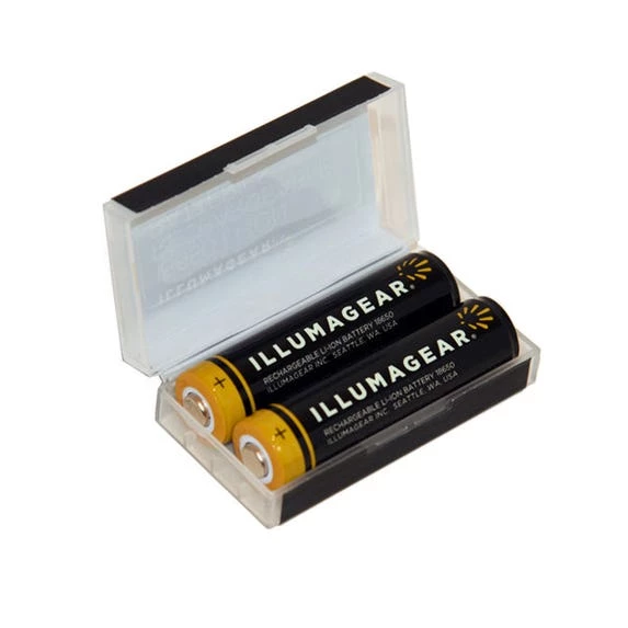 Illumagear 18650 Li-Ion Rechargeable Batteries (2 Pack) HARB-01A-X2 4 Illumagear 18650 Li-Ion Rechargeable Batteries (2 Pack) HARB-01A-X2 - Image 2