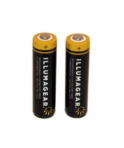 Illumagear 18650 Li-Ion Rechargeable Batteries (2 Pack) HARB-01A-X2