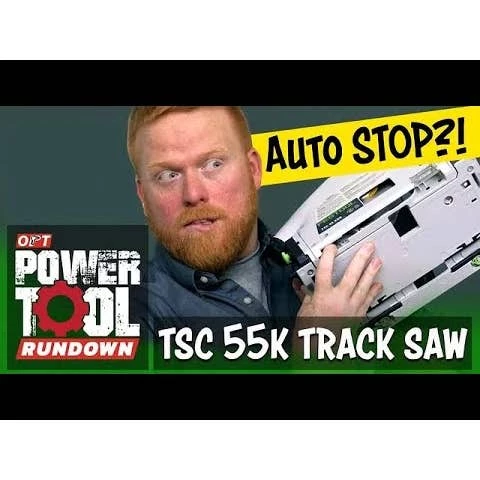 Festool 18V Cordless 6-1/4" TSC 55 KEB-F-Basic Cordless Track Saw W/ Kickback Stop (Tool Only) 576717" - Image 2