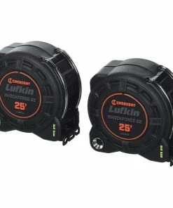Crescent Tools Lufkin 25' Shockforce Nite Eye Tape Measure (2-Pack) L1225BSET2V-02