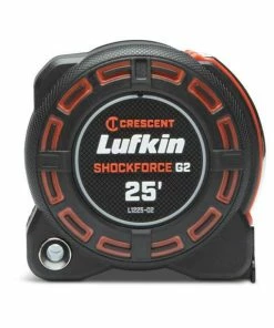 Crescent Tools Lufkin 1-1/4" X 35' Shockforce G2 Tape Measure L1235-02