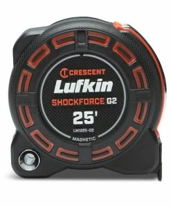 Crescent Tools Lufkin 1-1/4" X 25' Shockforce G2 Magnetic Tape Measure LM1225-02